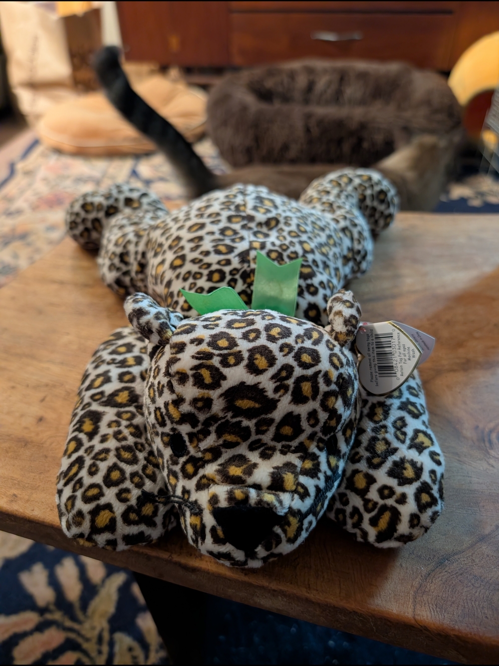 TY Beanie Baby 13" Plush Speckles The Leopard